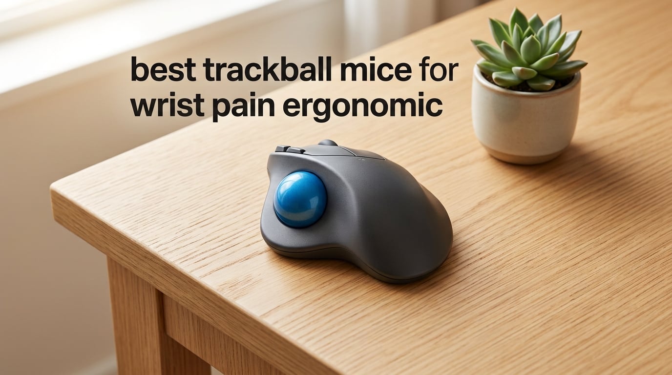 best trackball mice for wrist pain ergonomic