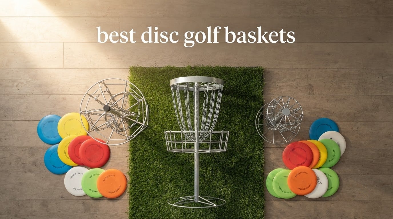 best disc golf baskets