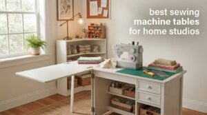 best sewing machine tables for home studios