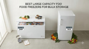 best large capacity food freezers for bulk storage