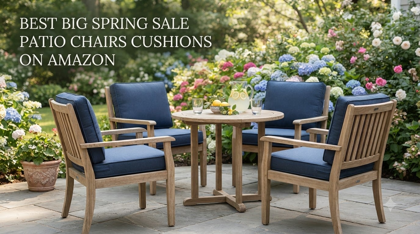 best big spring sale patio chairs cushions on amazon