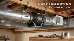best inline duct booster fans for weak airflow