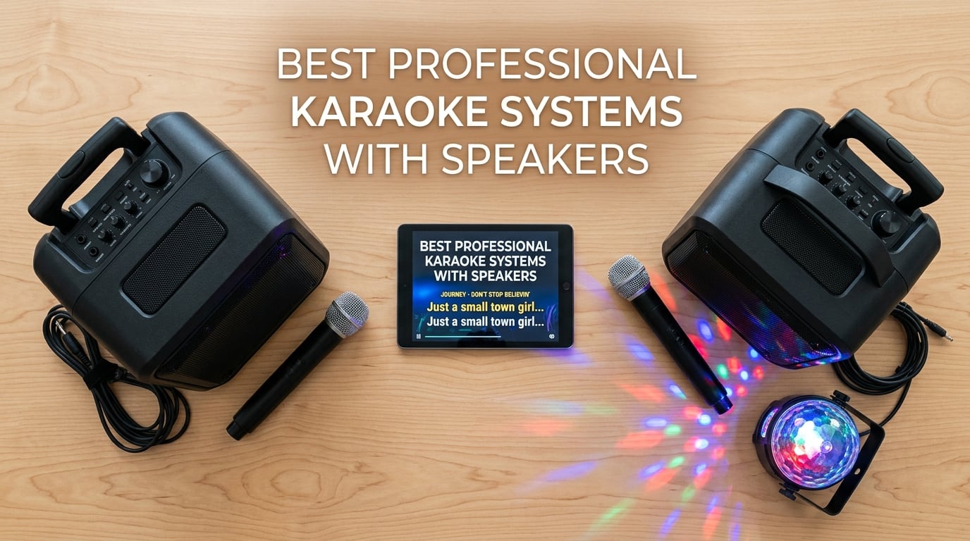 best professional karaoke systems with speakers
