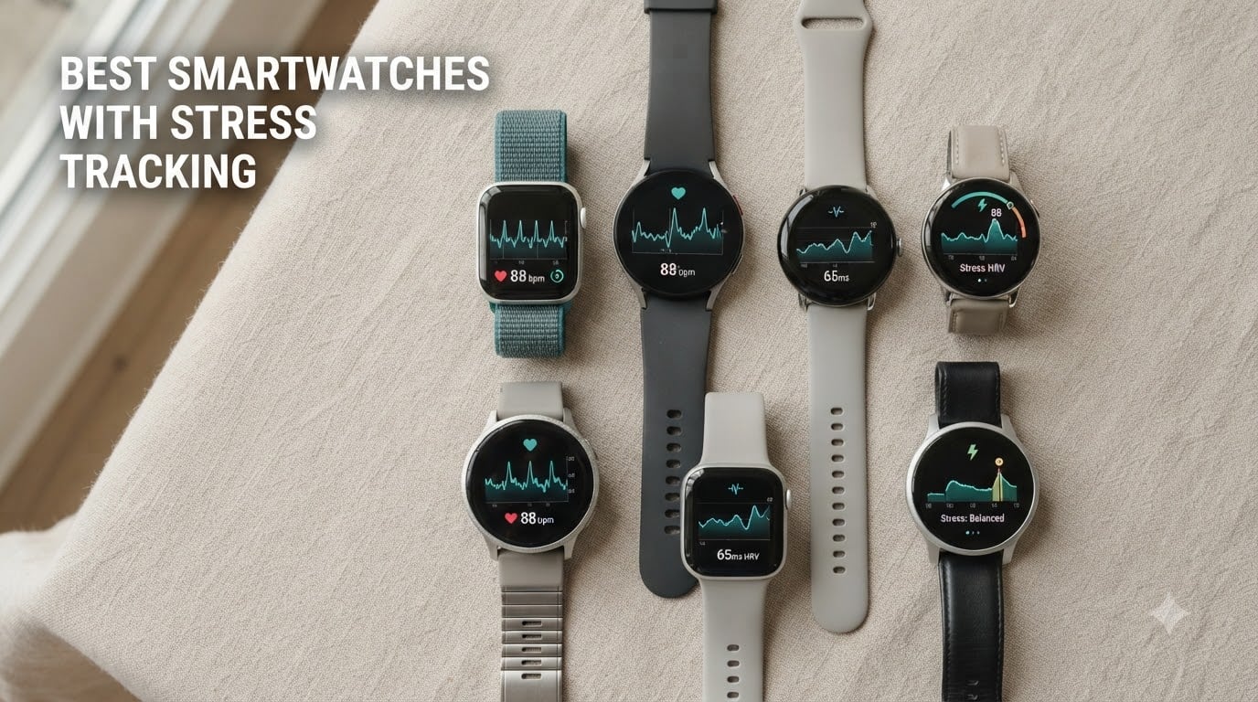 best smartwatches with stress tracking
