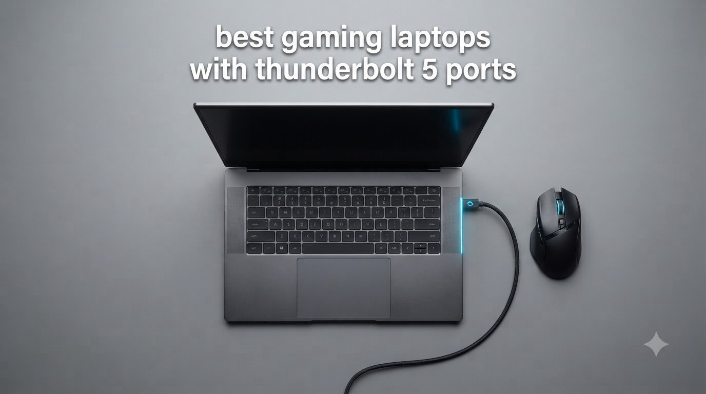 best gaming laptops with thunderbolt 5 ports