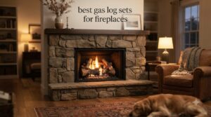 best gas log sets for fireplaces