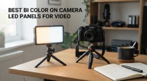 best bi color on cameras led panels for video