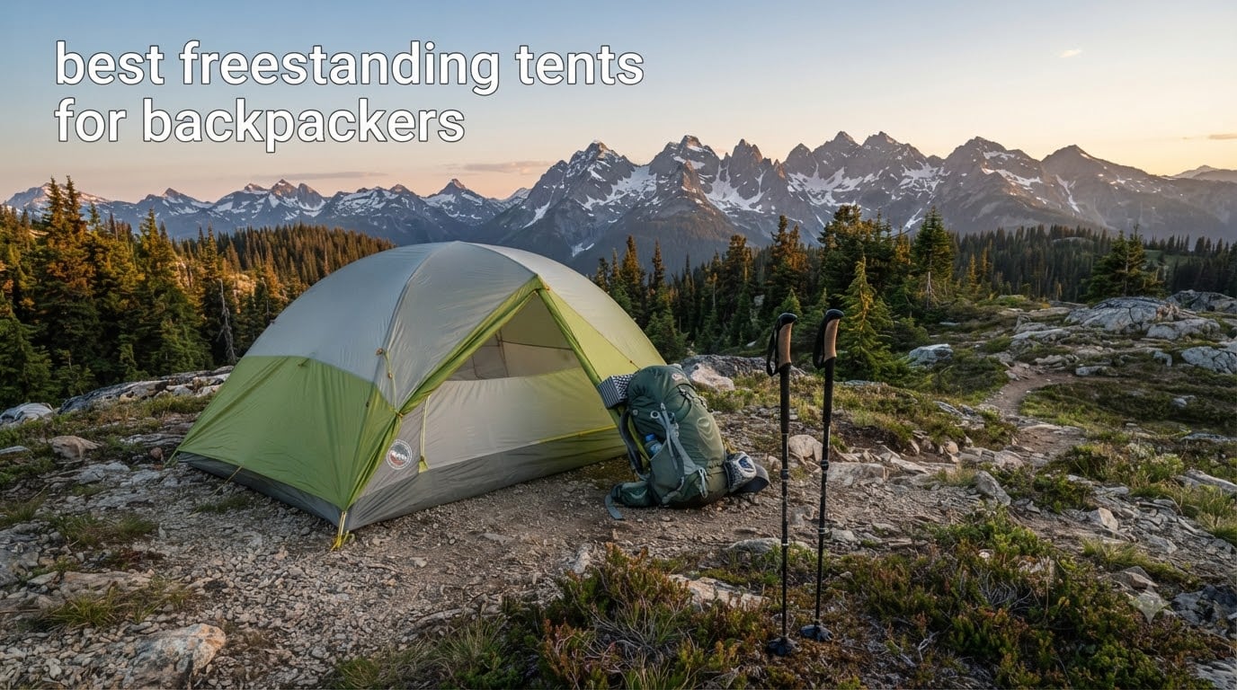 best freestanding tents for backpackers