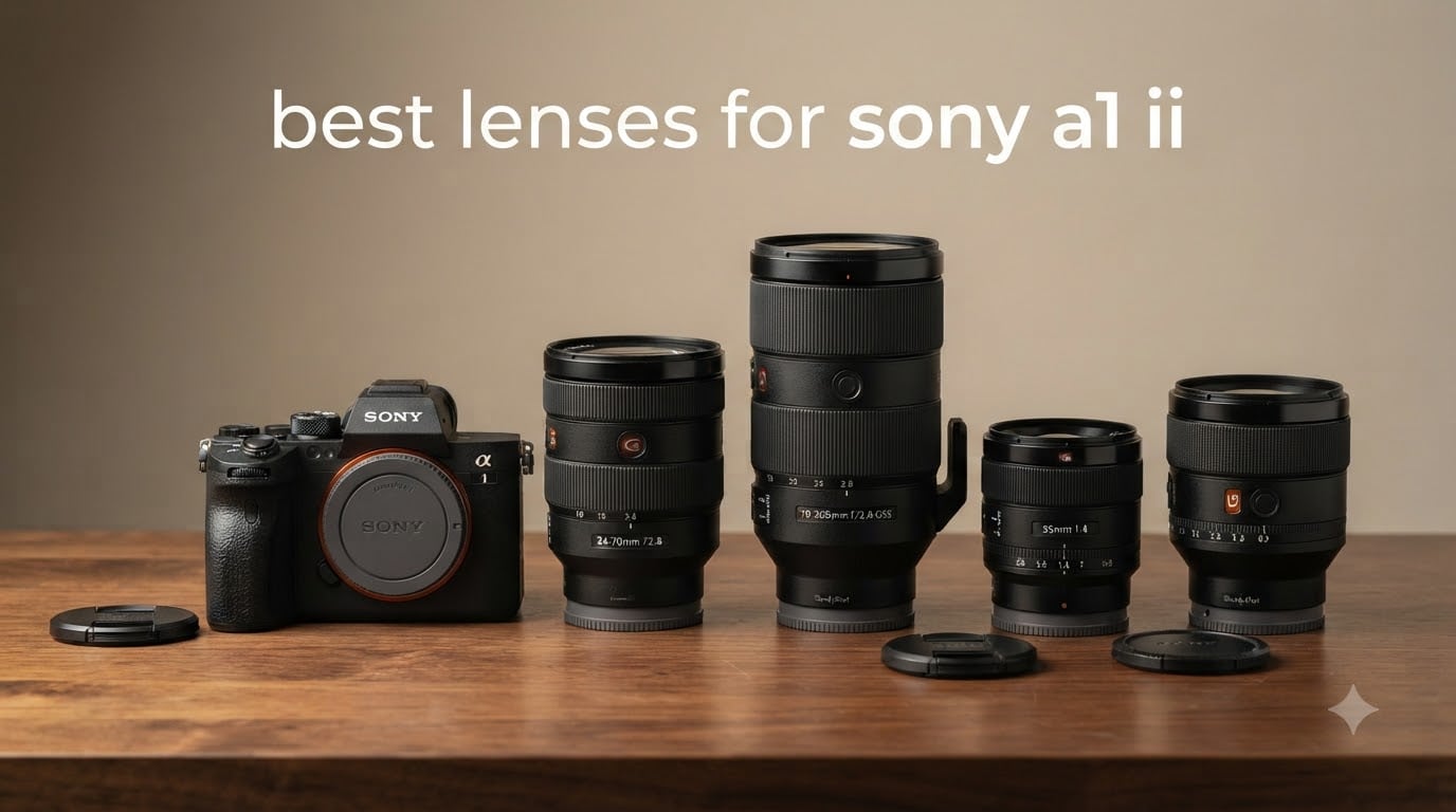 best lenses for sony a1 ii
