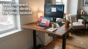 best compact standing desks for small spaces