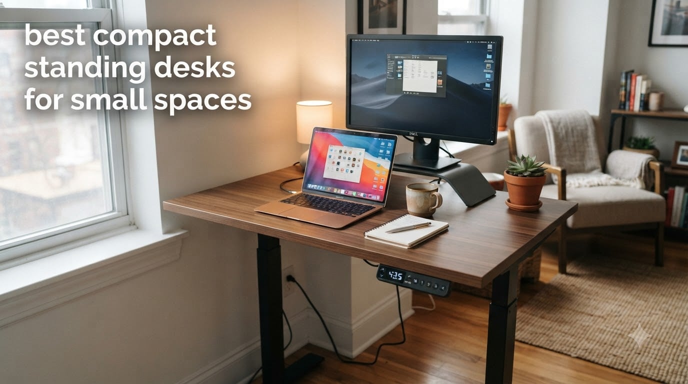 best compact standing desks for small spaces