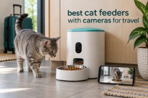 best cat feeders with cameras for travel