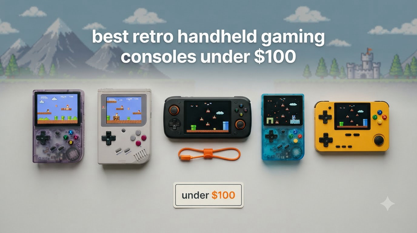 best retro handheld gaming consoles under $100