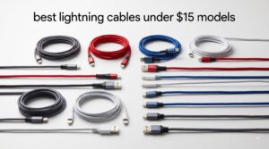 best lightning cables under $15 models