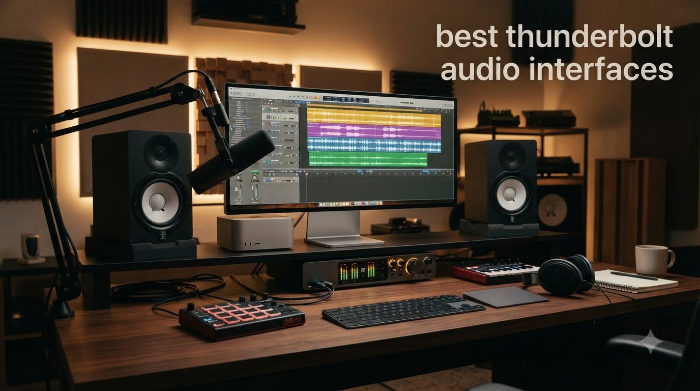 best thunderbolt audio interfaces