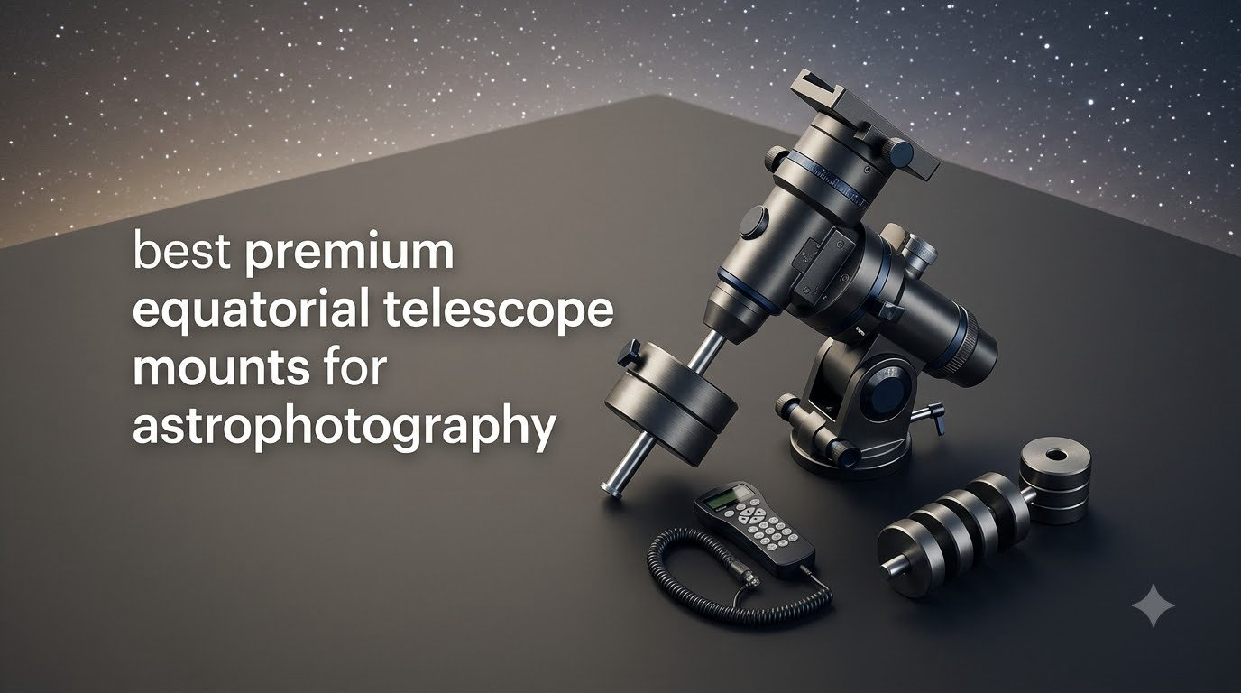 best premium equatorial telescope mounts for astrophotography