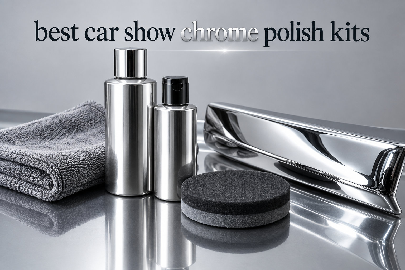 best car show chrome polish kits