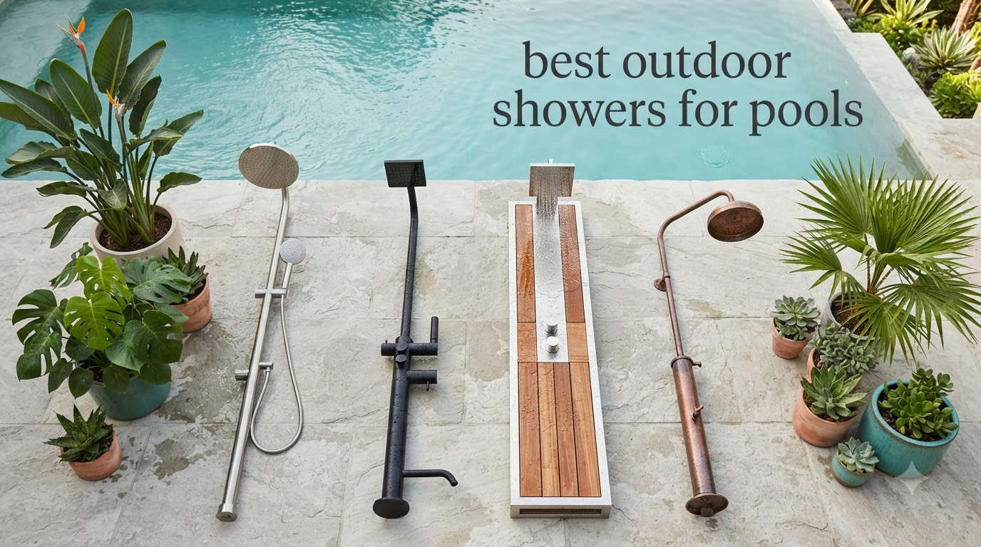 best outdoor showers for pools