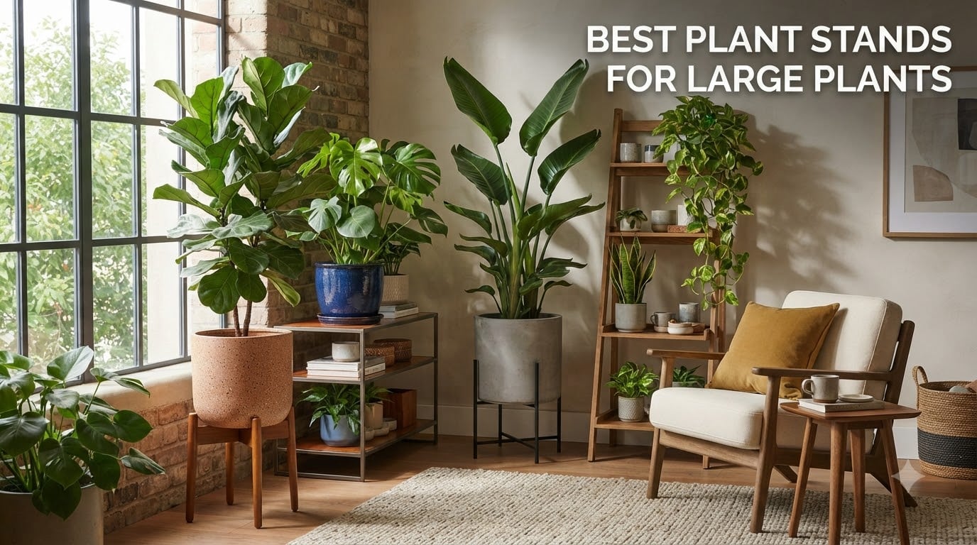 best plant stands for large plants