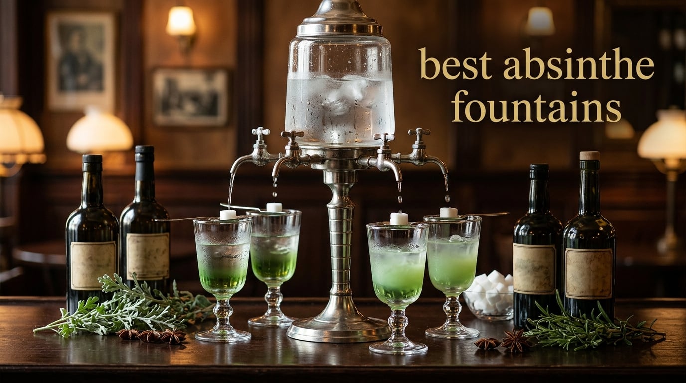 best absinthe fountains