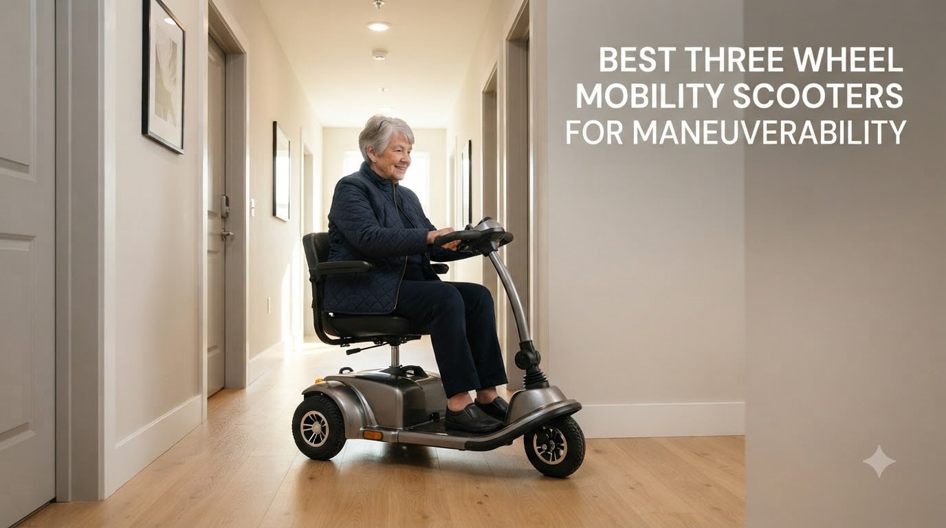 best three wheels mobility scooters for maneuverability