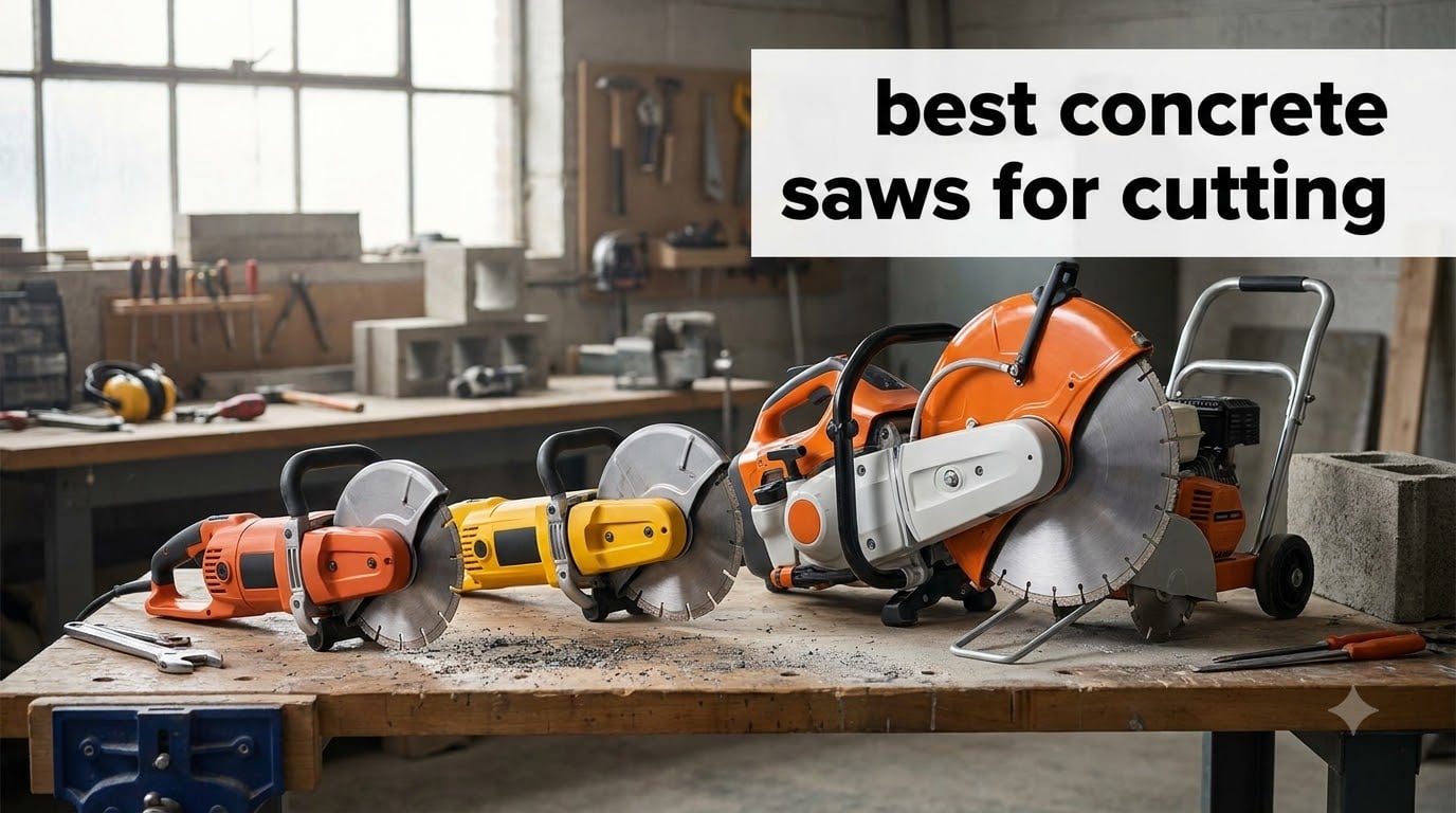 best concrete saws for cutting