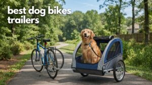 best dog bikes trailers