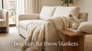 best faux fur throw blankets