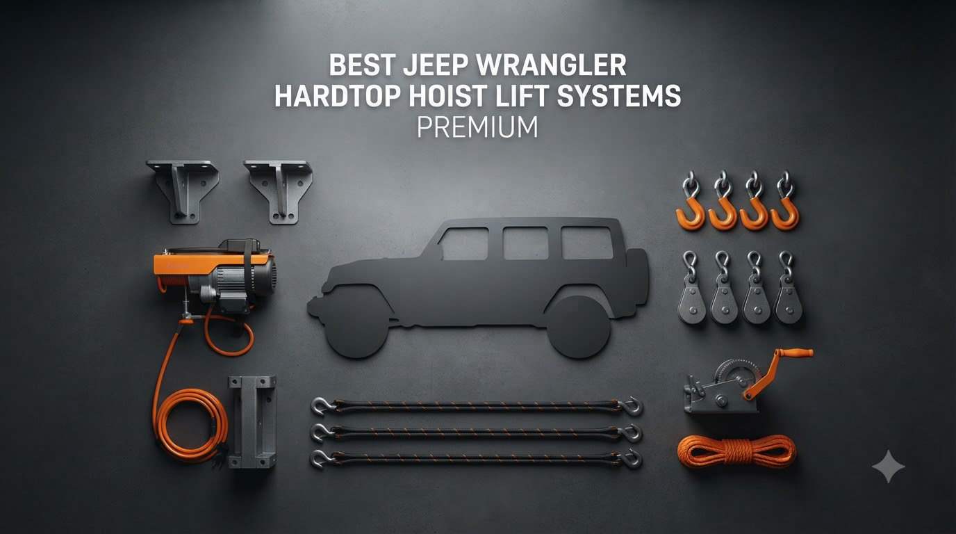best jeep wrangler hardtop hoist lift systems premium