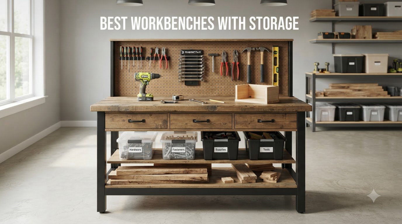 best workbenches with storage
