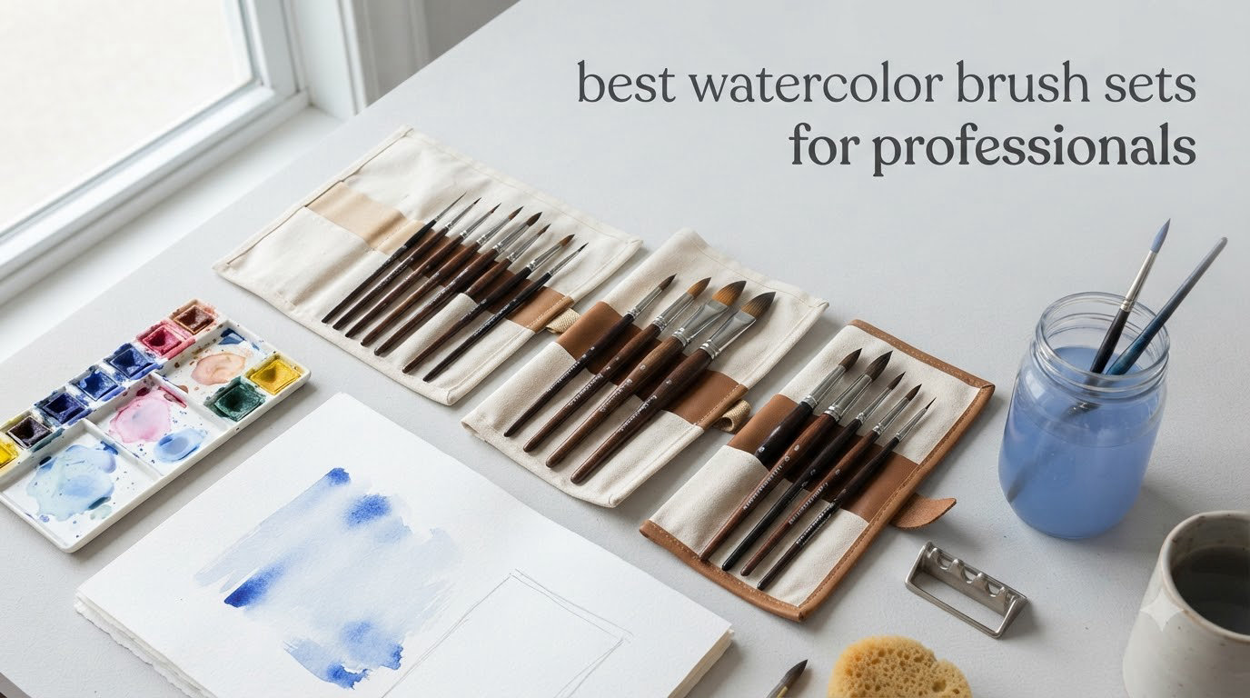 best watercolor brush sets for professionals