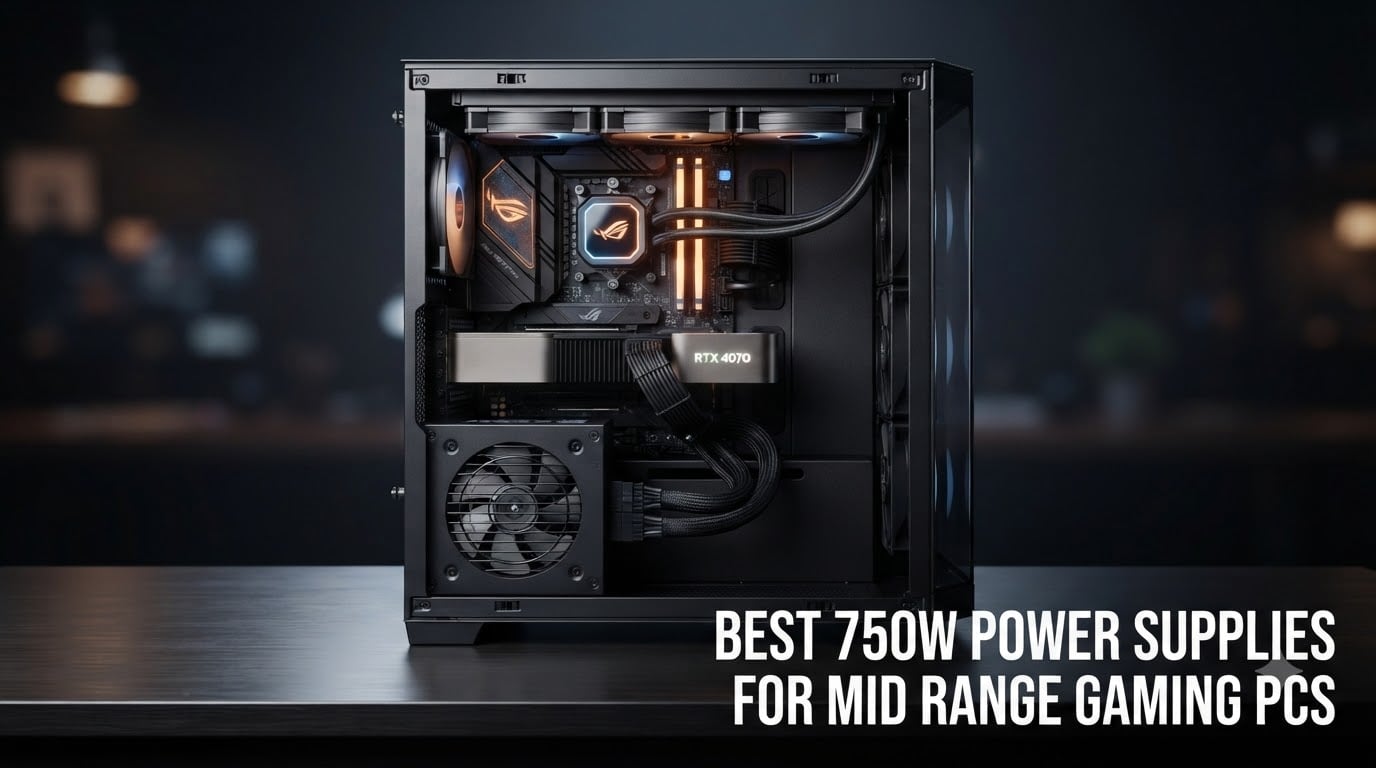 best 750w power supplies for mid range gaming pcs