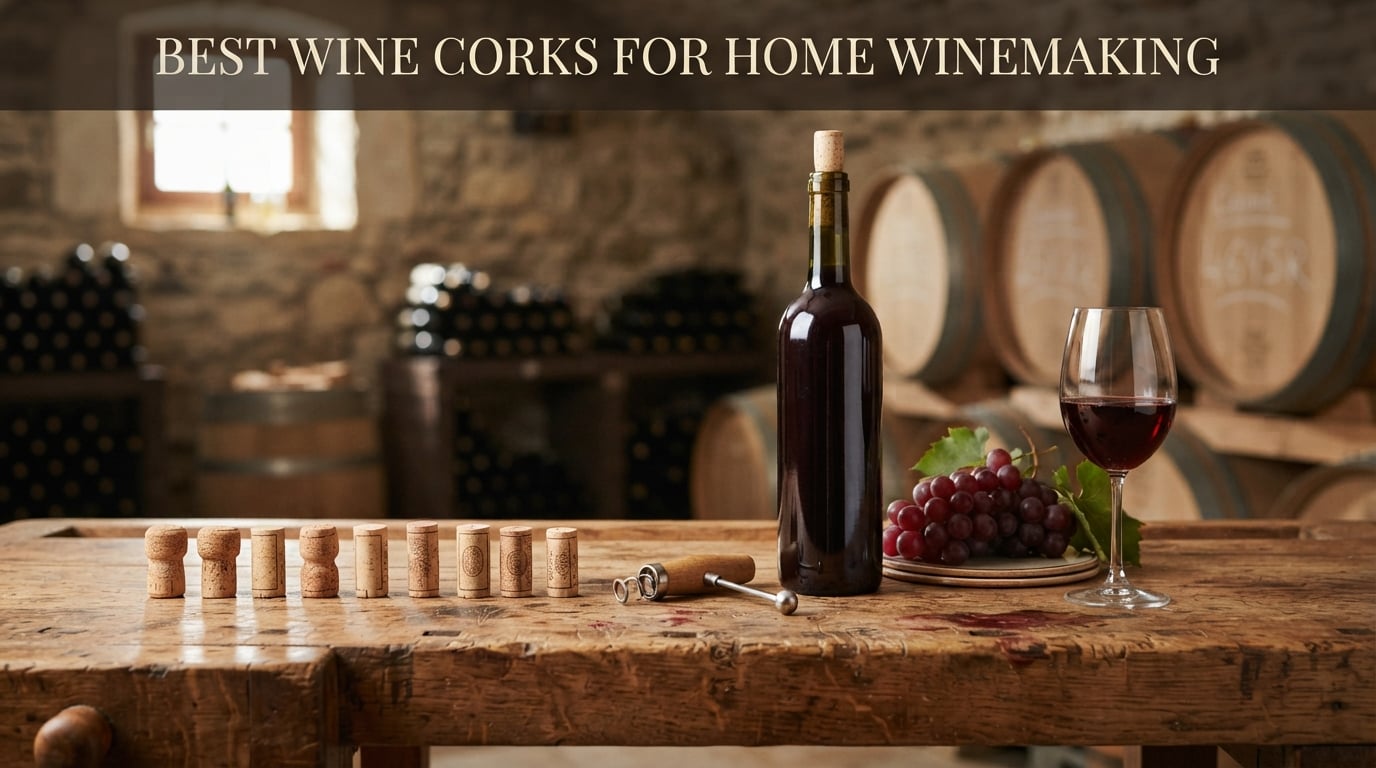 best wine corks for home winemaking