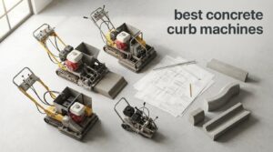 best concrete curb machines