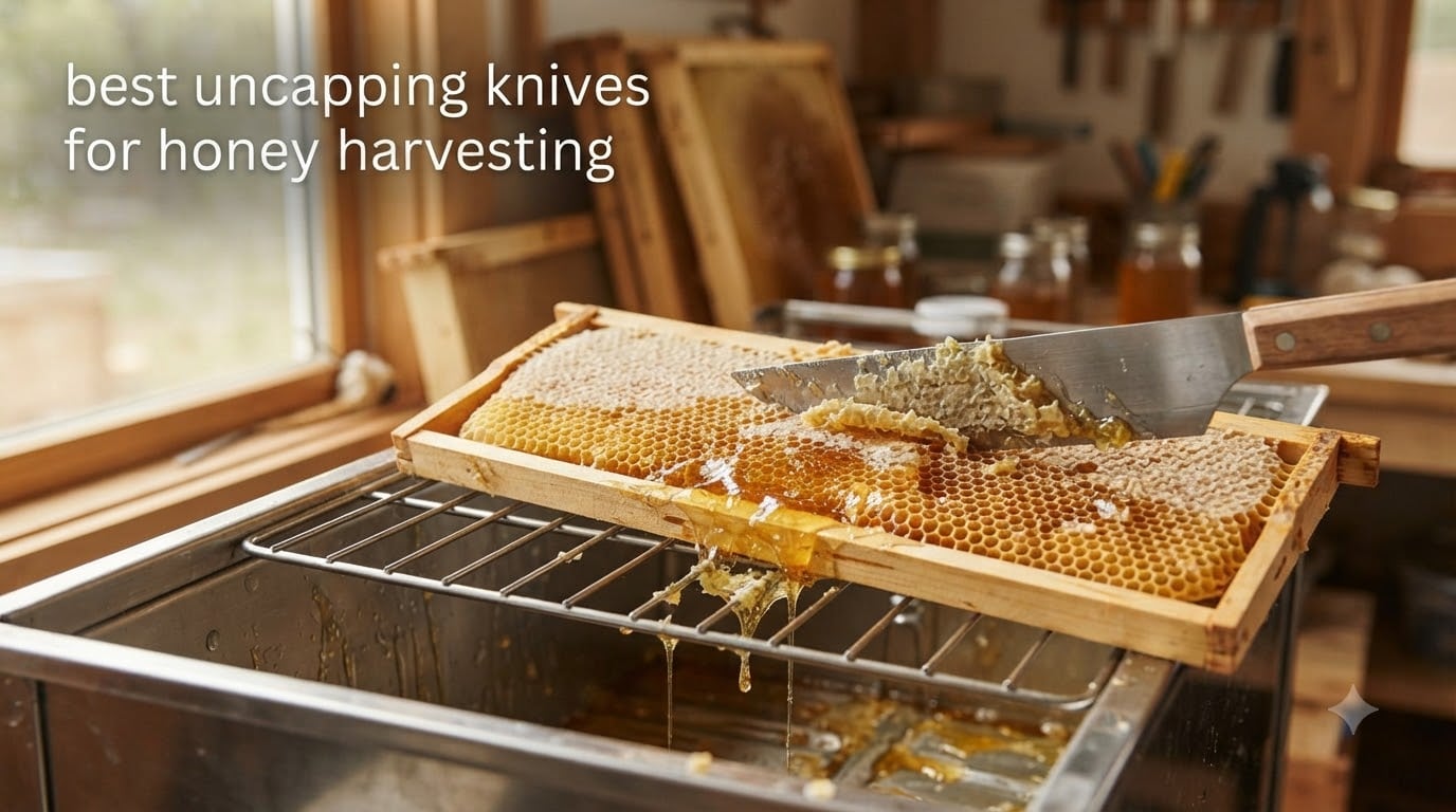 best uncapping knives for honey harvesting