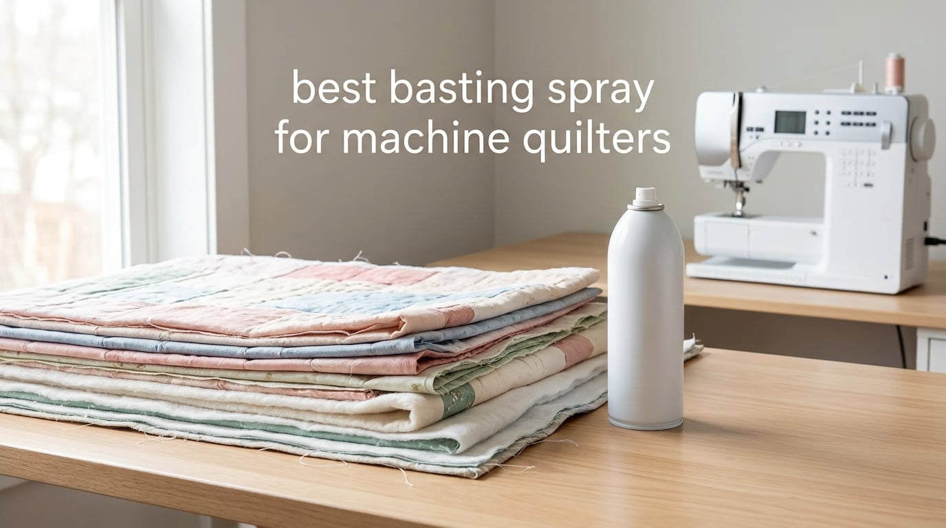 best basting spray for machine quilters