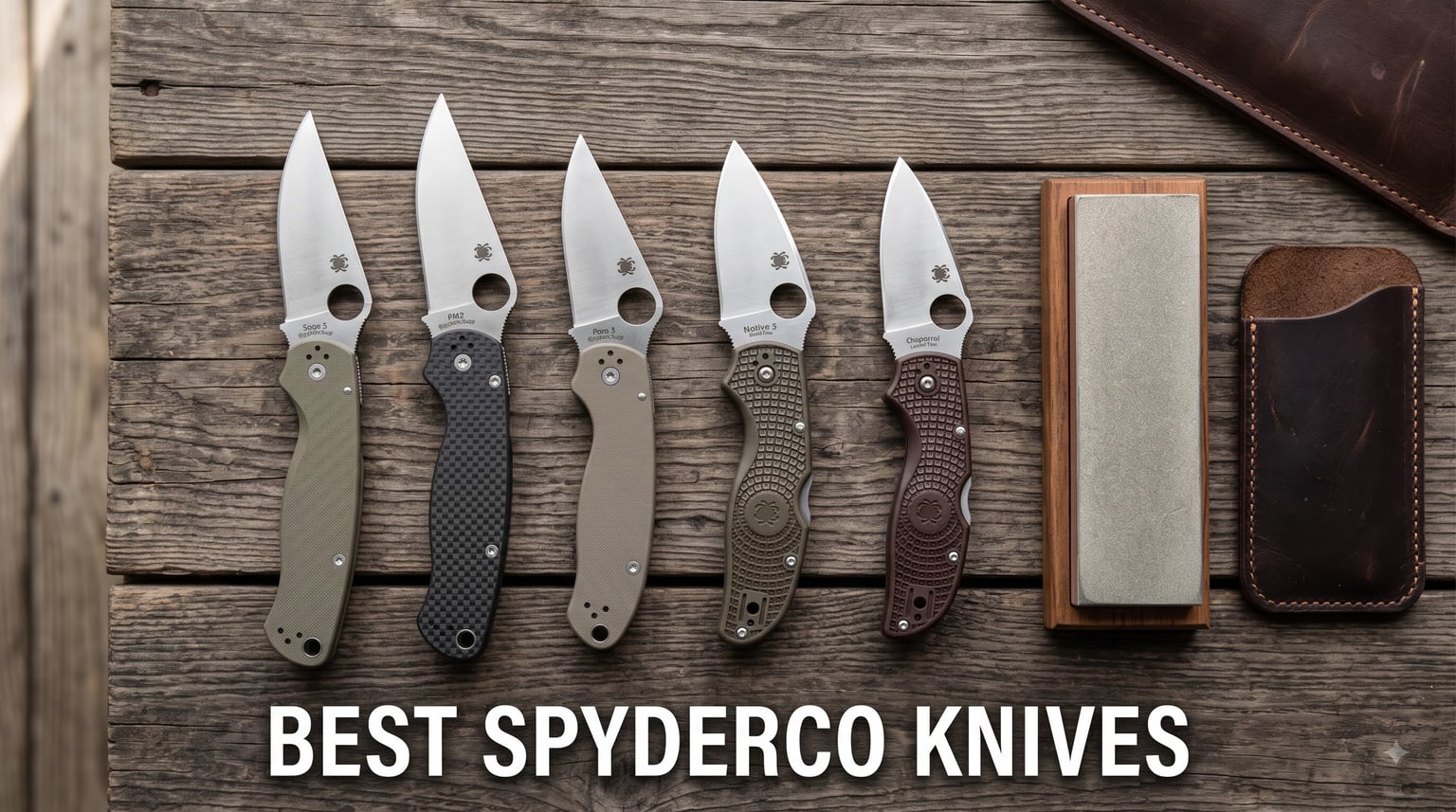best spyderco knives