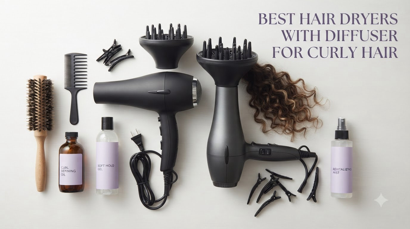 best hair dryers with diffuser for curly hair