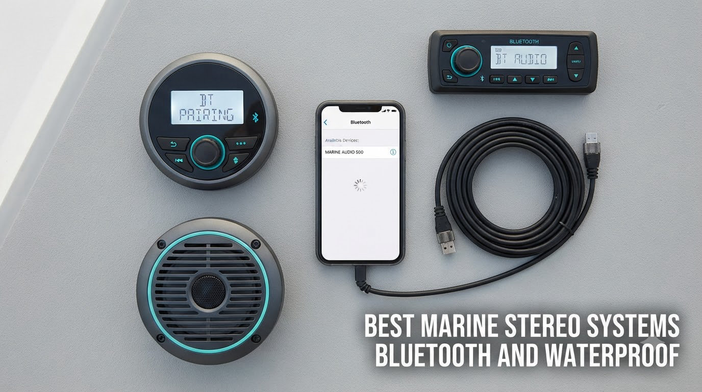 best marine stereo systems bluetooth and waterproof