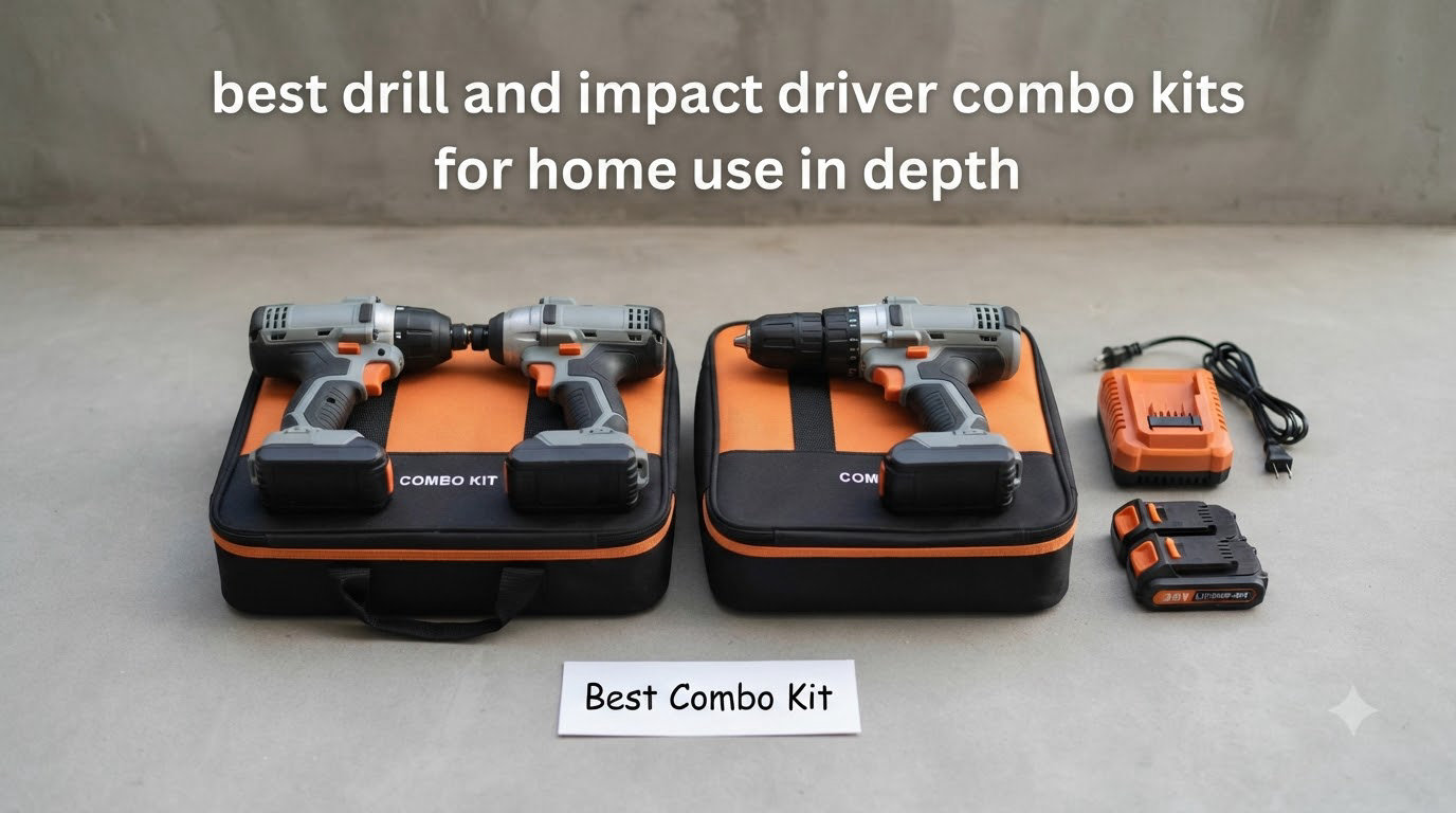 best drill and impact driver combo kits for home use in depth