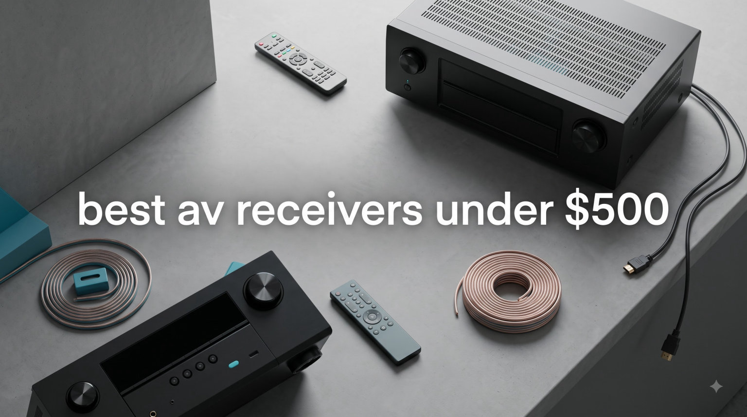 best av receivers under $500