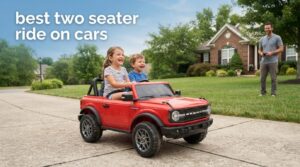 best two seater ride on cars