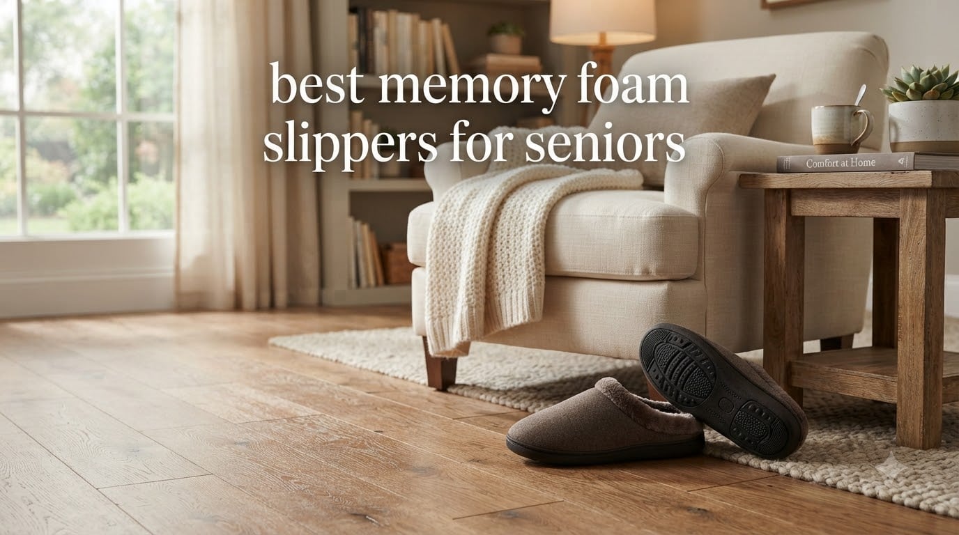 best memory foam slippers for seniors