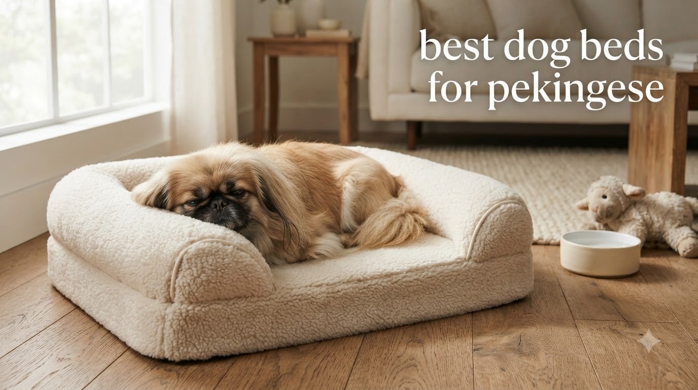best dog beds for pekingese