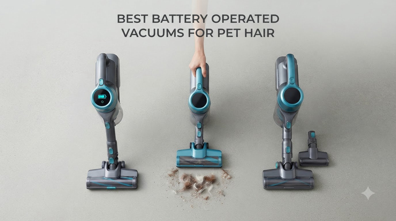 best battery operated vacuums for pet hair