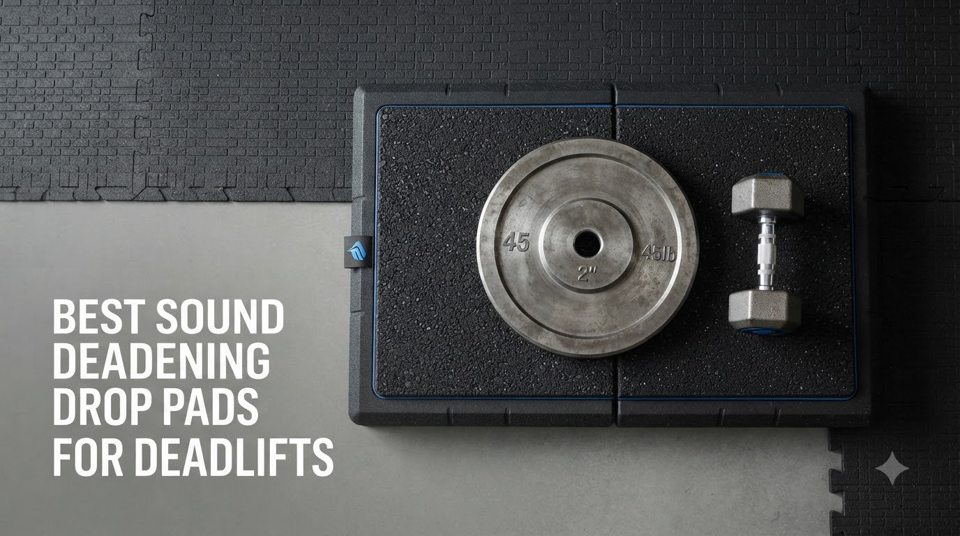 best sound deadening drop pads for deadlifts