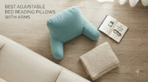 best adjustable bed reading pillows with arms