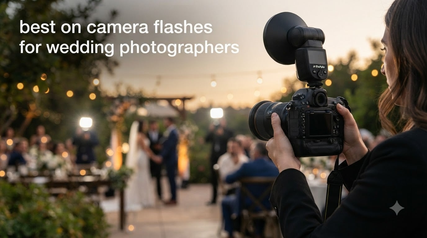 best on camera flashes for wedding photographers
