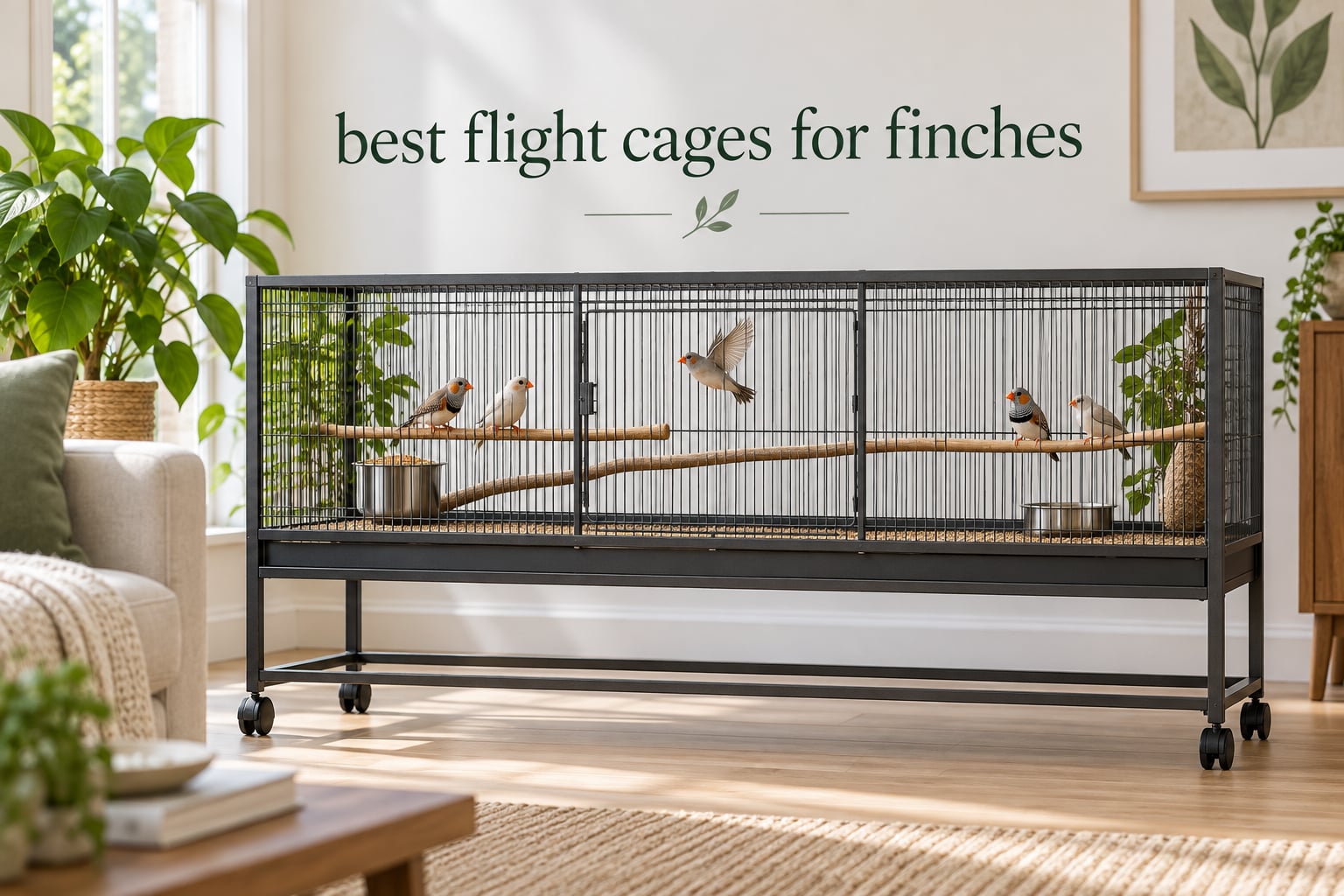 best flight cages for finches