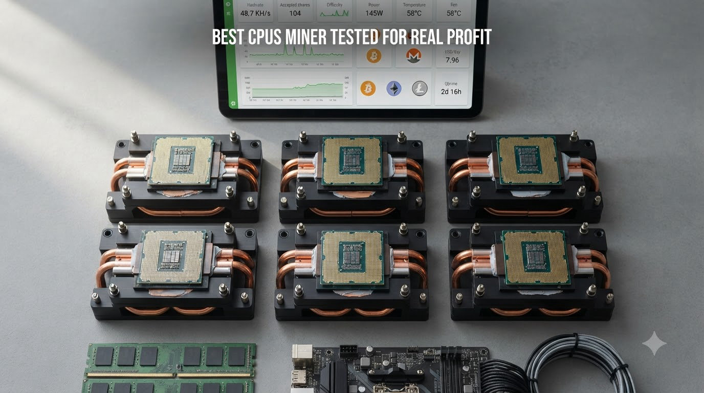 best cpus miner tested for real profit